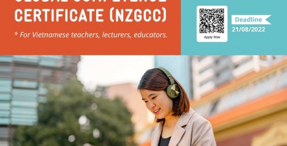 Cơ hội nhận học bổng New Zealand dành cho giáo viên Việt Nam